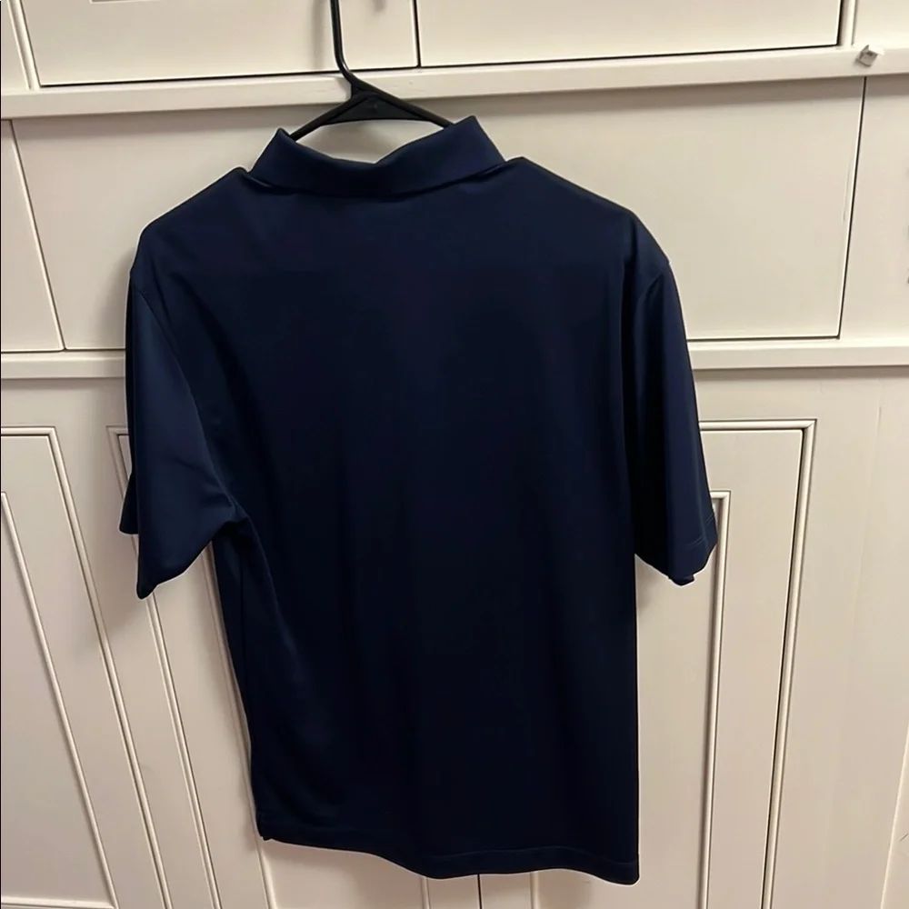 Nike Blue Polo Shirt Classic Design